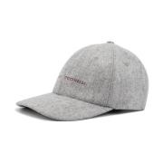 Elegant Ullflanell Baseballcaps