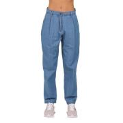 Lange Plisserte Jeans