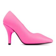 Neon Pink Stilige Pumps