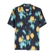 Silkeblomst Bluse - Abstrakt Print