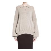 Sepia Cashmere Strikkegenser