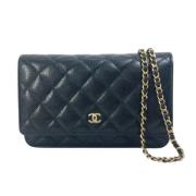 Pre-owned Leather chanel-bags