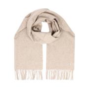 Beige Lambswool Scarf