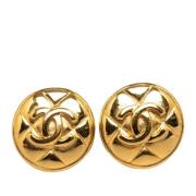 Pre-owned Yellow Gold earrings