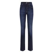 Olivia Denim Jeans Glidelås Knappelukking