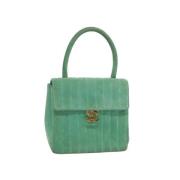 Pre-owned Suede handbags