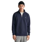 Halfzip Sweater - Marineblå