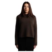 Yak Funnelneck Sweater - Driftwood