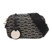 Logo Crossbody Veske med Justerbar Stropp