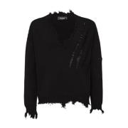 Svart Sweatshirt Aw24 Herremote