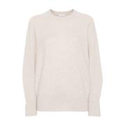 Beige Sweatshirt Aw24 Dameklær