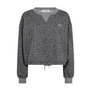 Tie Leo CropCC Sweatshirt