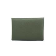 Pre-owned Leather wallets