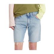 Slim Bermuda Shorts 412 Blå