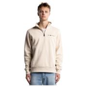 Bowman Logo T-Neck Ivory Sweater