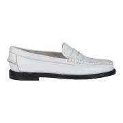 Hvit Classic Pigment Loafers