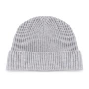 Melange Grå Ull Beanie Lue