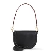 Elegant Cross Body Svart Veske