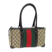 Pre-owned Canvas gucci-bags