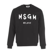 Svarte Msgm Sweaters