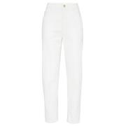 Høytløftede tapered jeans med Monili-kjede