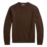 Mørk kastanje Pullover Sweater