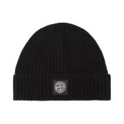 Svart Unisex Beanie Lue