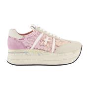 Beth Sneaker Beige/Roze Damesko