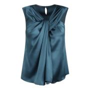 Twisted Detail Satin Top Fw24