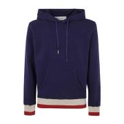 Urban Red Hoodie med Patches