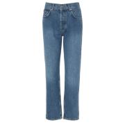 Marineblå Jeans A-06-10010