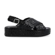 Svart Kile Sandal Forli