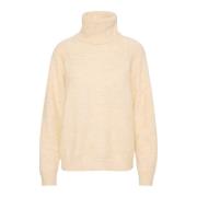 Koselig Rollneck Pullover Ice Melange