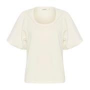 Puff Sleeve Blouse Whisper White