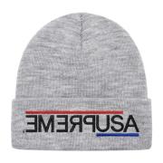 USA Beanie Heather Grey Limited Edition