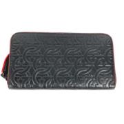 Pre-owned Leather wallets