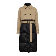 Quiltet Trenchcoat Jakke