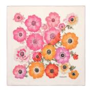 Anemone Print Silkeskjerf