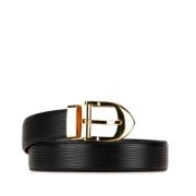 Pre-owned Leather belts