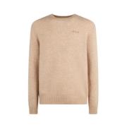 Brodert Beige Pullover