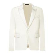 Hvit Blazer for Menn