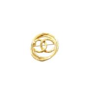 Pre-owned Metal chanel-jewelry