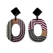 Pre-owned Fabric earrings