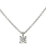 Pre-owned Platinum necklaces