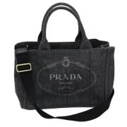 Pre-owned Denim prada-bags