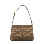 Pre-owned Suede handbags