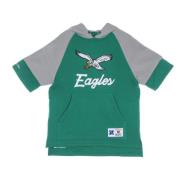 NFL Eagles Short Sleeve Hoodie Grønn