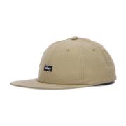 Bronze 6 Panel Strapback Flat Skyggelue