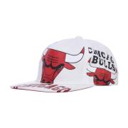 Chicago Bulls Flat Skygge Lue Hvit