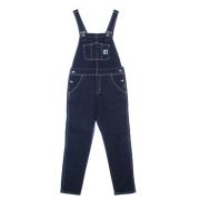 Blå Denim Seler Dungarees